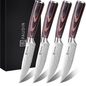 PAUDIN Stainless Steel Steak Knives Set of 4